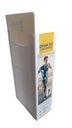 DYNA Digitally Printed, Foldable Pop up Plastic Corrugation Display Stand - Ideal for Exhibitions, Supermarkets, Chain Stores, and Product Promotions. SIZE: H-54.5", W-24", D-12", 5 MM With 1000 GSM.