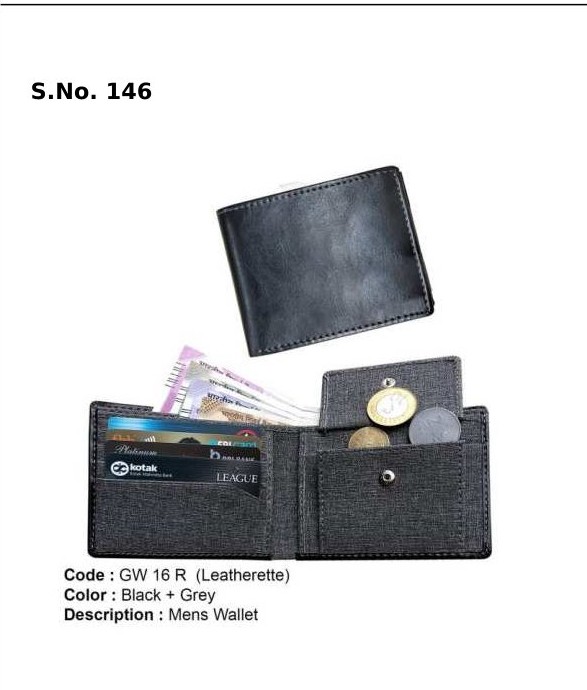 Mens Wallet - Leatherette