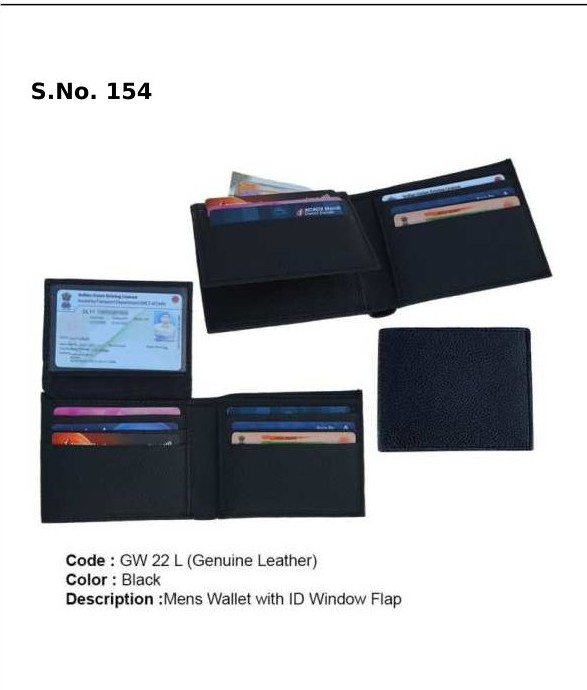 Mens Wallet - Genuine Leather