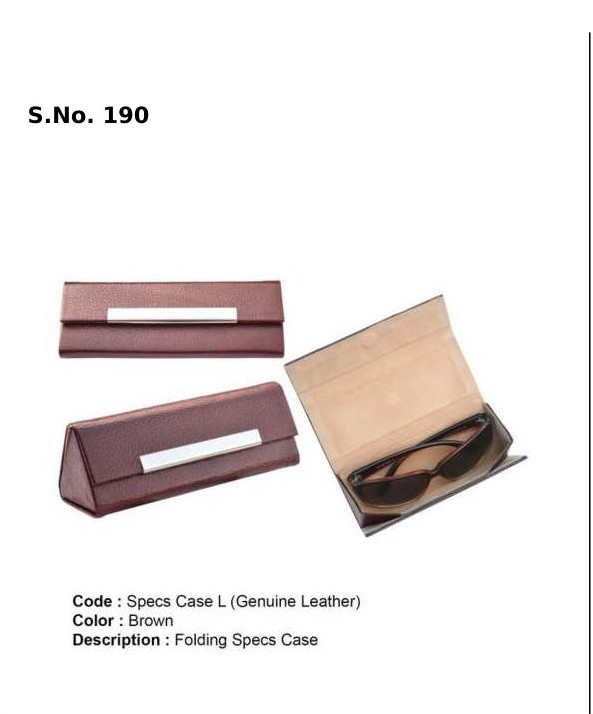 Spectacle Case - Genuine Leather