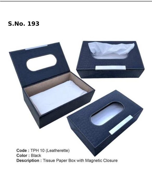 Tissue Paper Holder - Leatherette