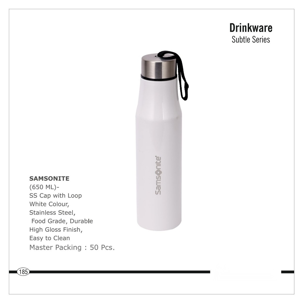 (650 ML)- SS Cap with Loop