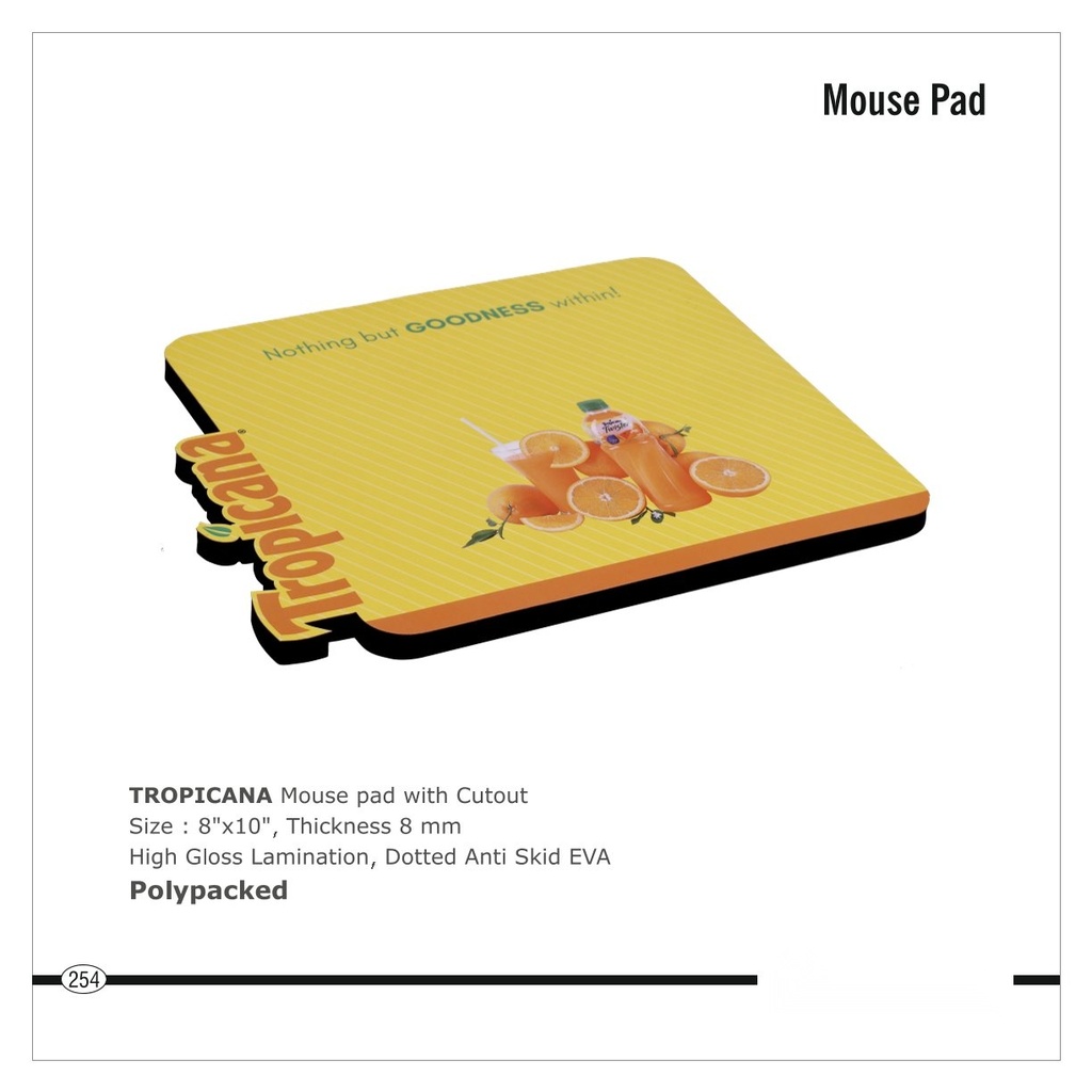 Mouse pad with Cutout