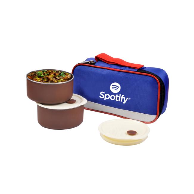 Tiffin  Box -2 Pcs. 350Ml Containers
1 Pc. Soft Line Bag