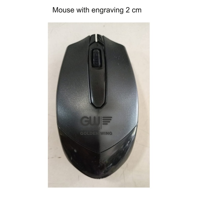 MOUSE WITH ENGRAVING 2 CM AND BOX PACKING