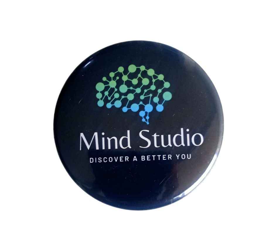 badge with polycover packing