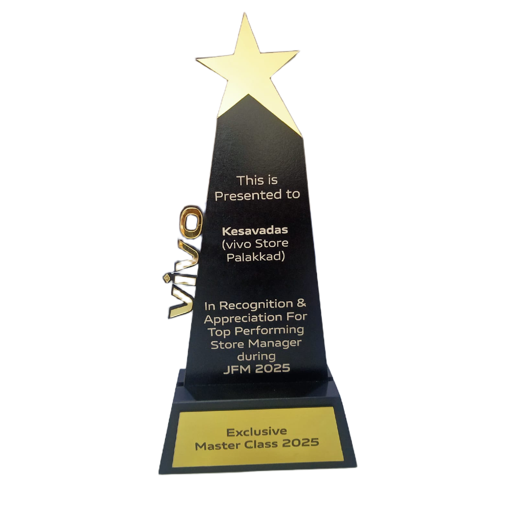 MEMENTO WITH VIVO LETTER SIZE : H: 10.2" INCH