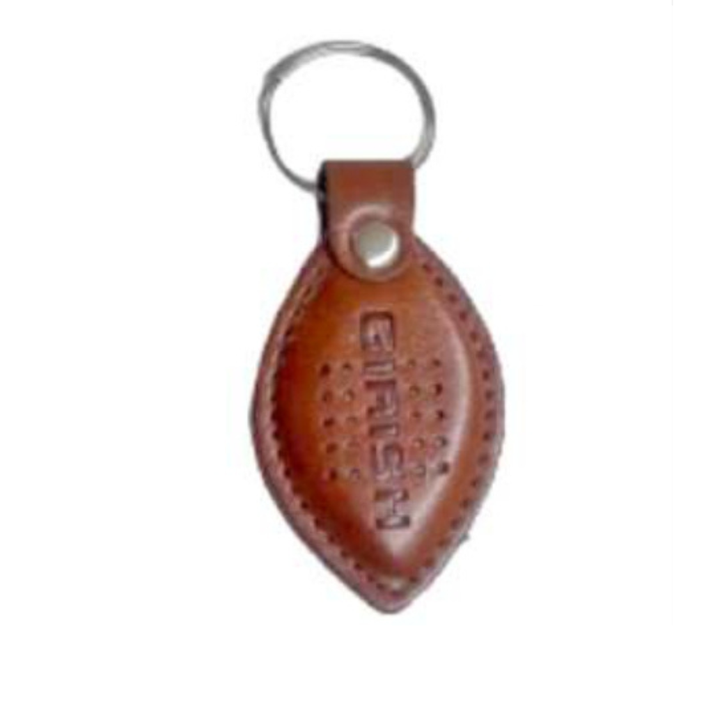 LEATHERETTE CHANGER KEYCHAIN

