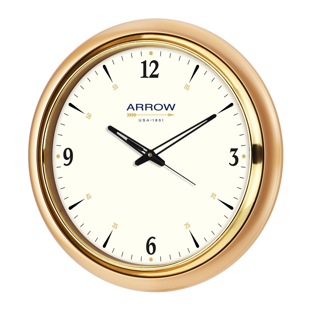 Wall Clock  - Dimension	13.25"Round