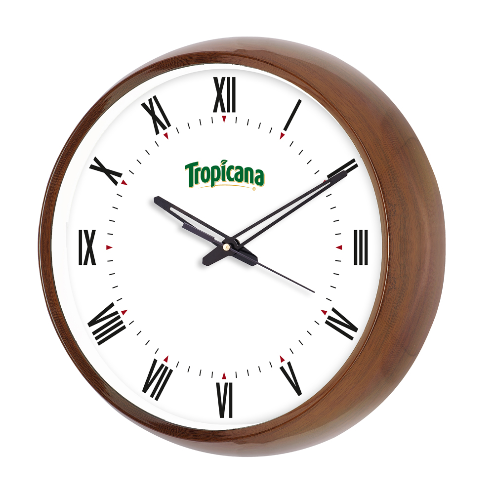 Wall Clock  - Dimension	12" Round