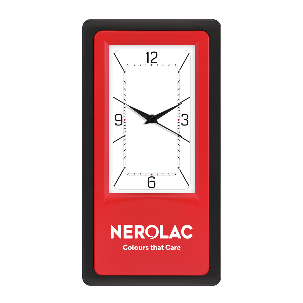 Wall Clock, Dim 6.5" X 13"