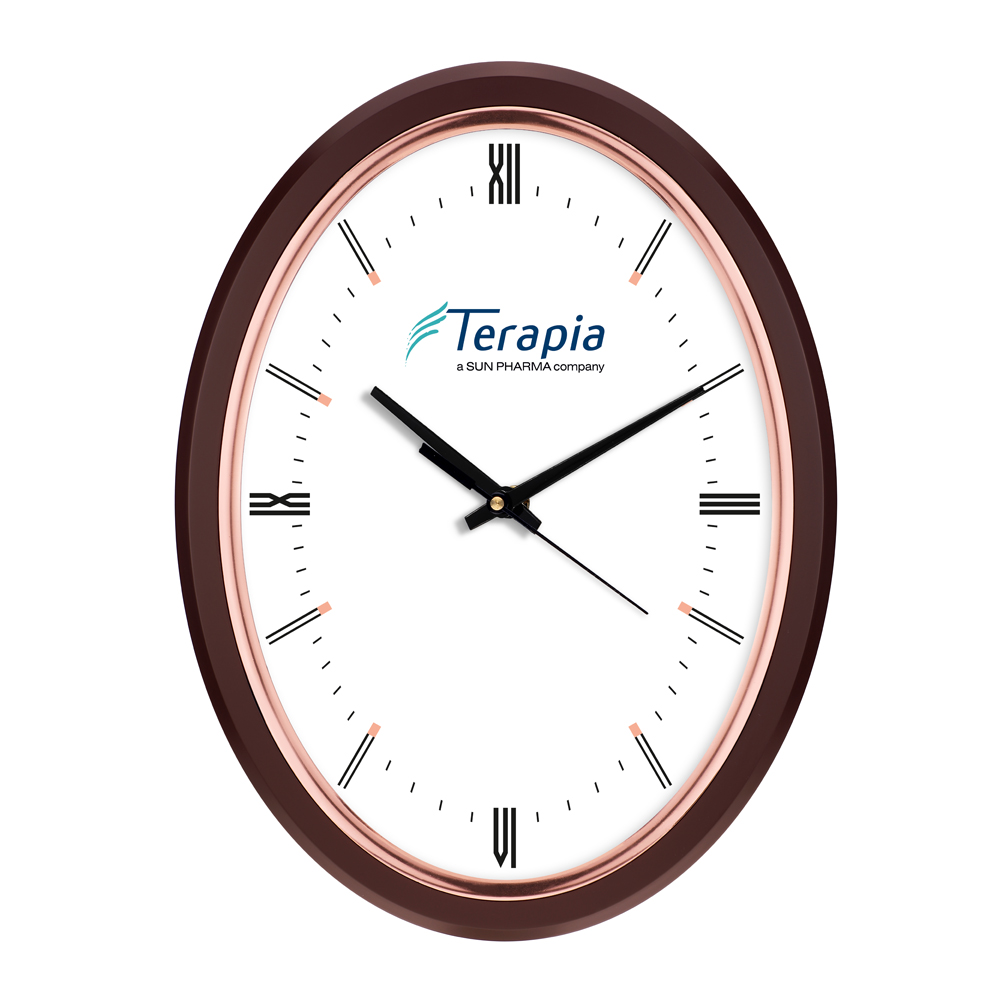 Wall Clock 10"X13.25