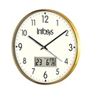 Digital Wall Clock 11.75"Round