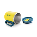 espresso big steel mug