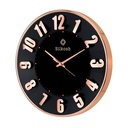 Wall Clock - 3D Number - Dimension	11.75"Round