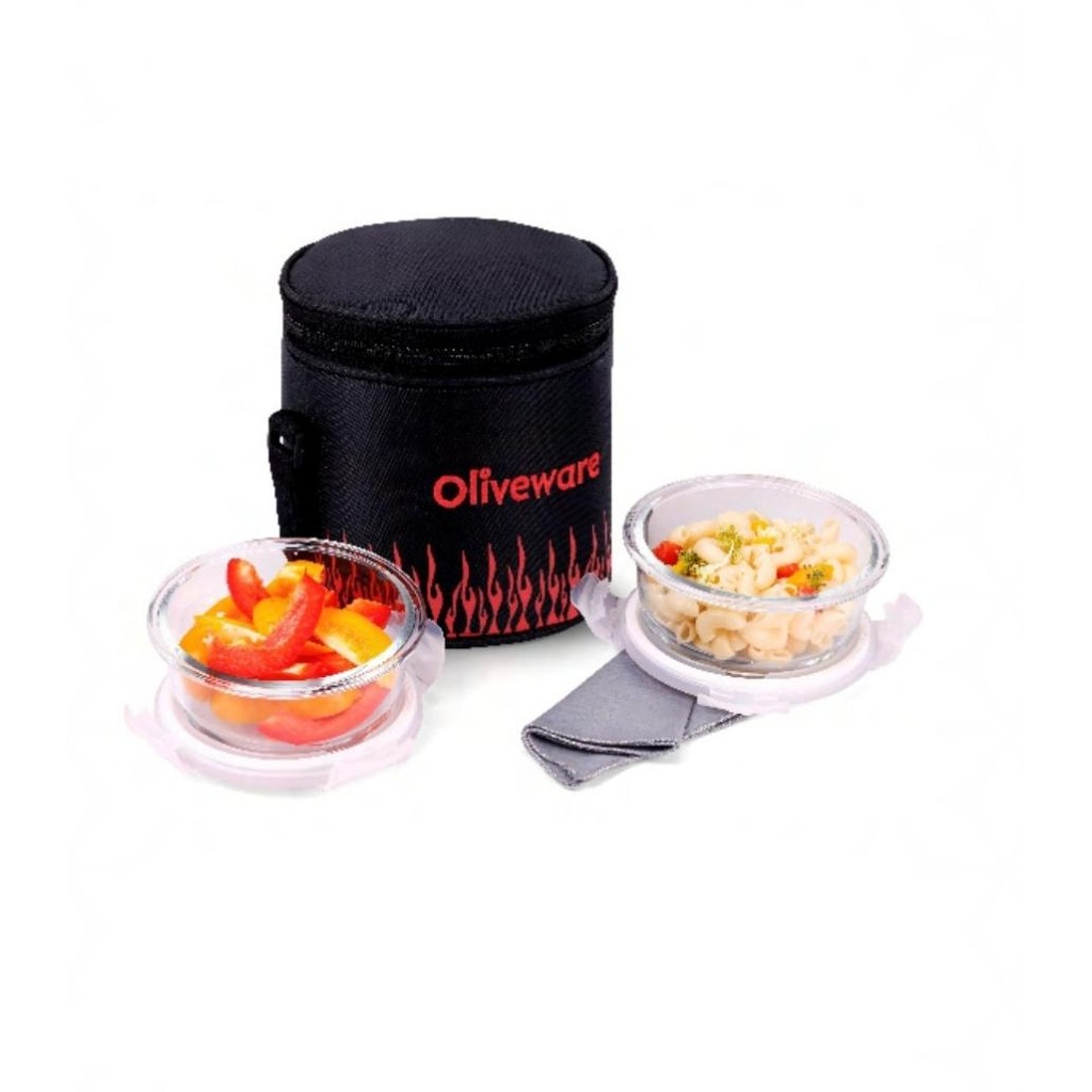 SIZZLE GLASS LUNCH BOX