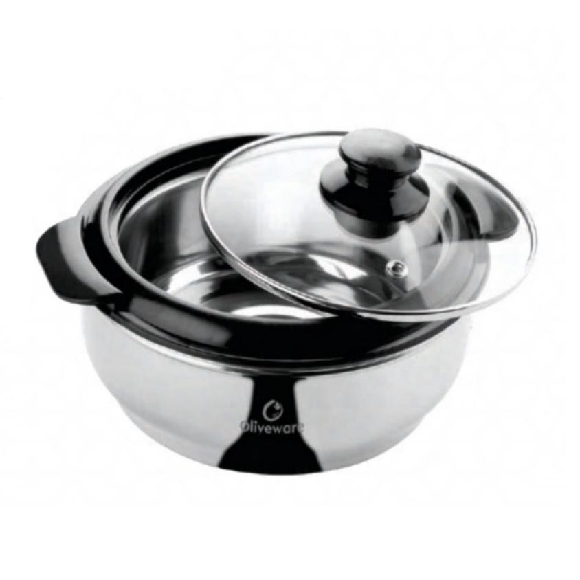 GLORY INSULATED CASSEROLE (SILVER)