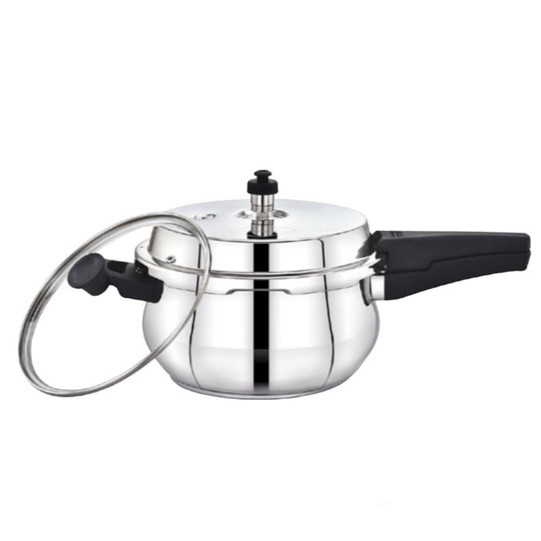Neo + Belly Pressure Cooker With SS Lid & - 5.5 litre