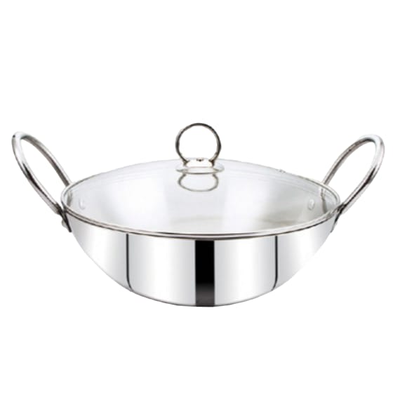 Kadai With Glass LID - 2 Litre
