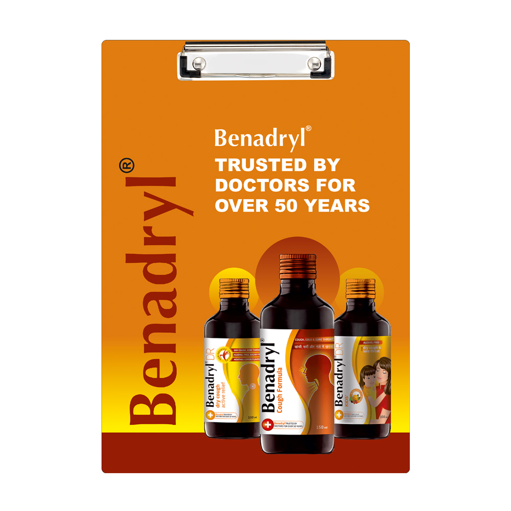 Clip Board - Mdf - Benadryl