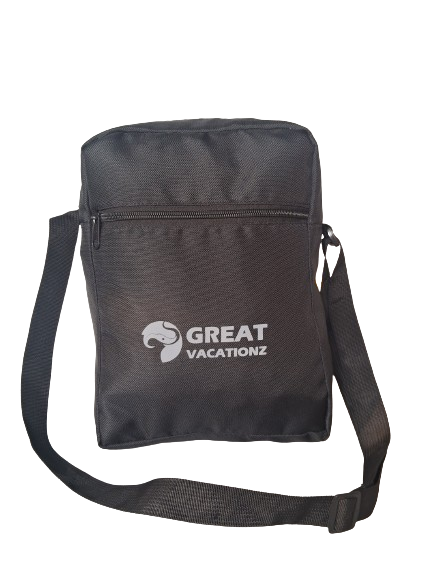 Unisex Cross body Sling Bag with Organized Main Compartment & Convenient Front Pocket (27 X 20 X 10 Cm)