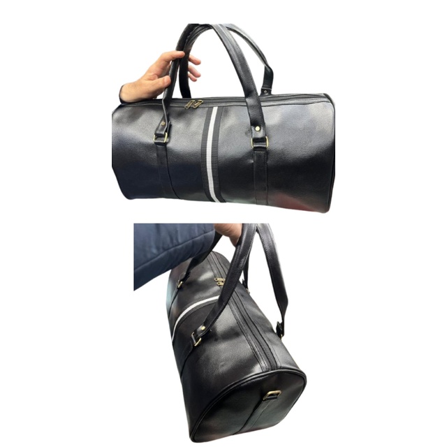 LEATHERITE ROUND BAG