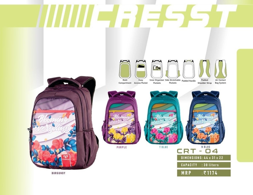 BACKPACK BAG 30L(44X31X22cm)