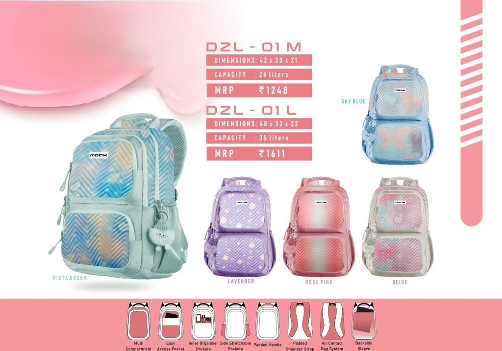 BACKPACK BAG LARGE 35L(48X32X22cm)