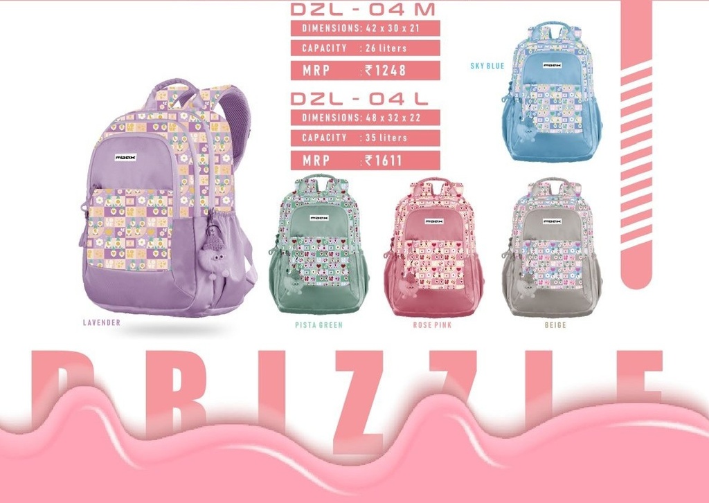 BACKPACK BAG MEDIUM 26L(42X30X21cm)