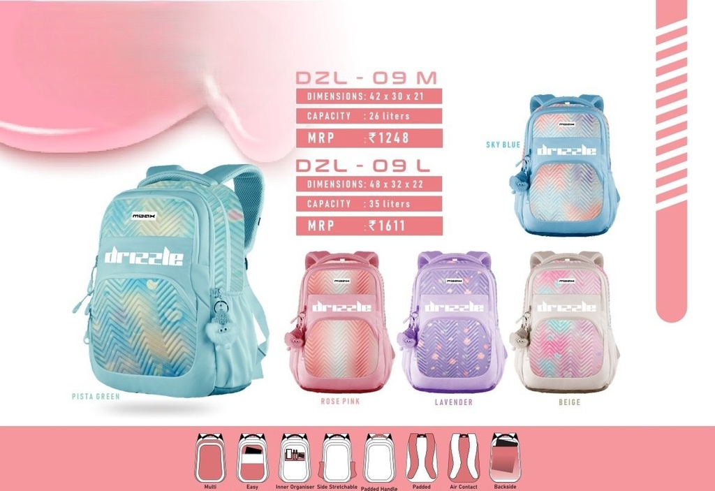 BACKPACK BAG LARGE 35L(48X32X22cm)