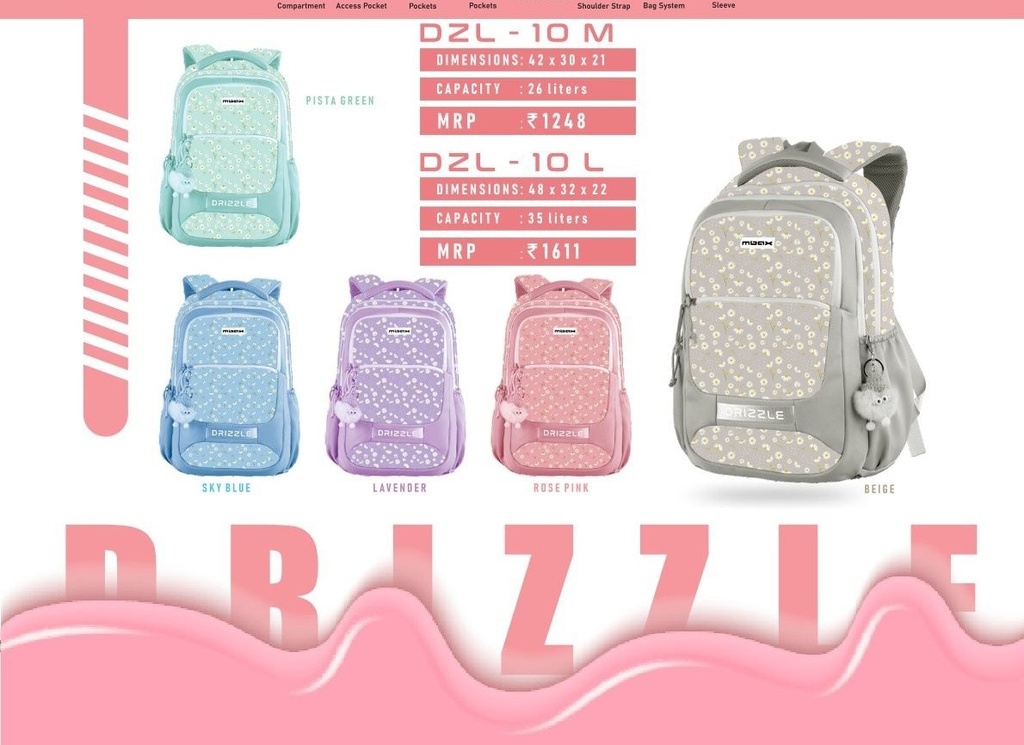 BACKPACK BAG LARGE 35L(48X32X22cm)