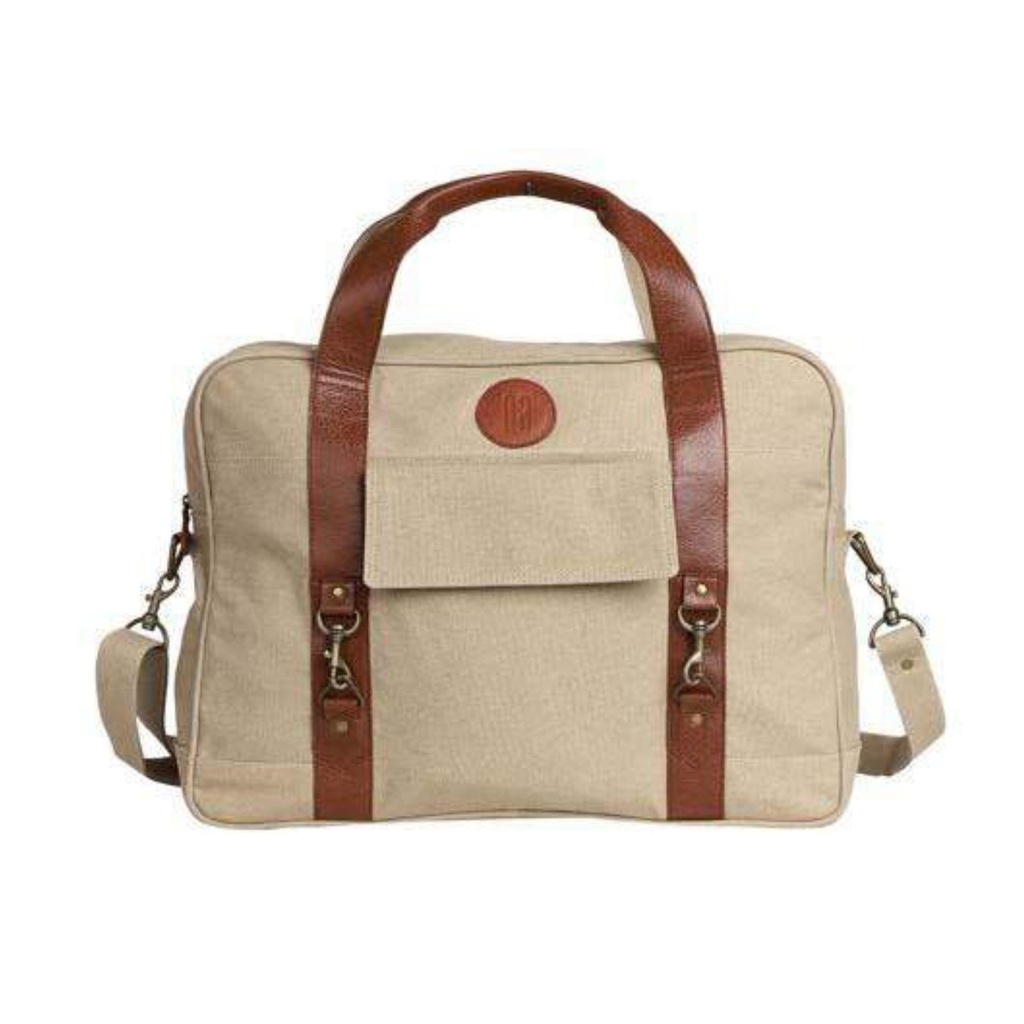 Canvas Travel/Gym/Sports Duffel Bag: Flint
