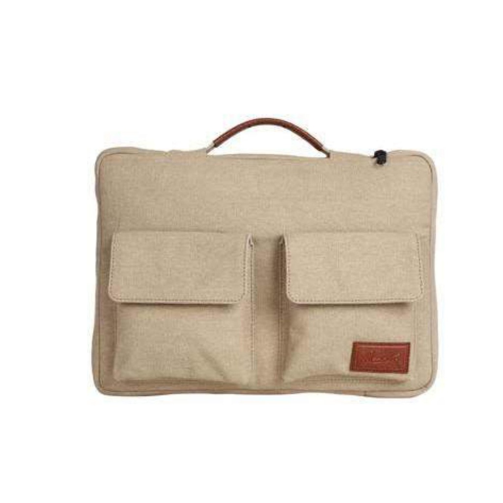 Unisex Canvas Messenger Bag: Flint