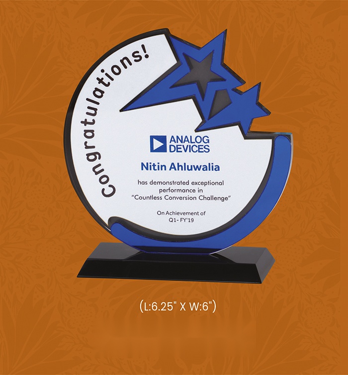 Acryic Awards with box