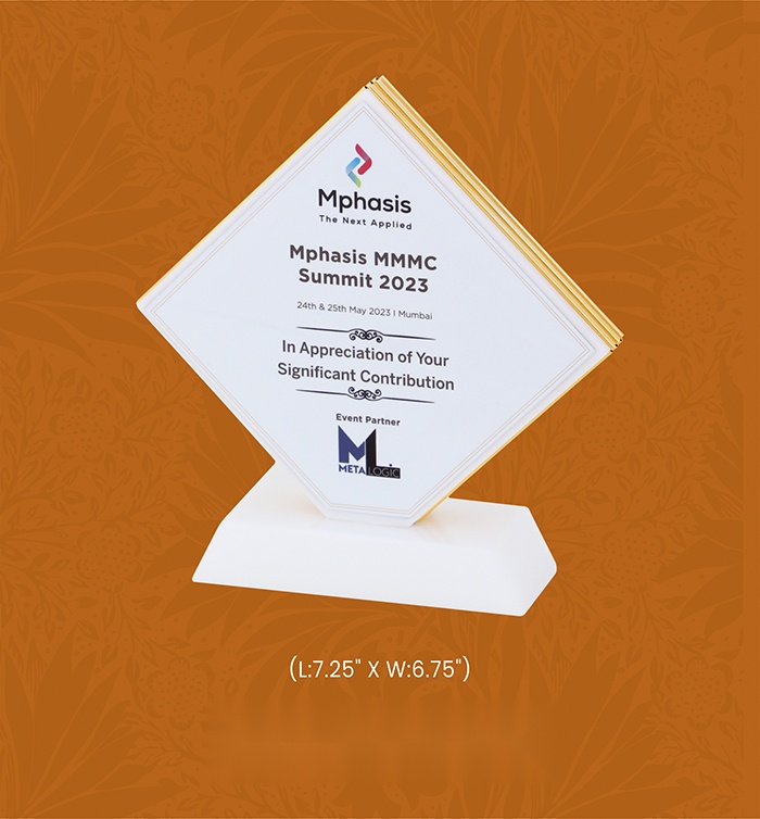 Acryic Awards with box