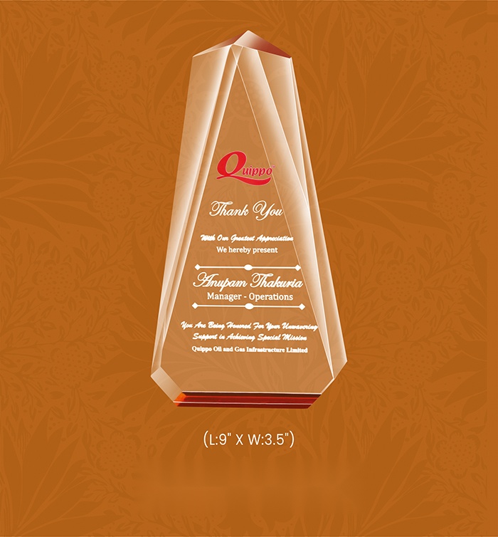 Acryic Awards with box