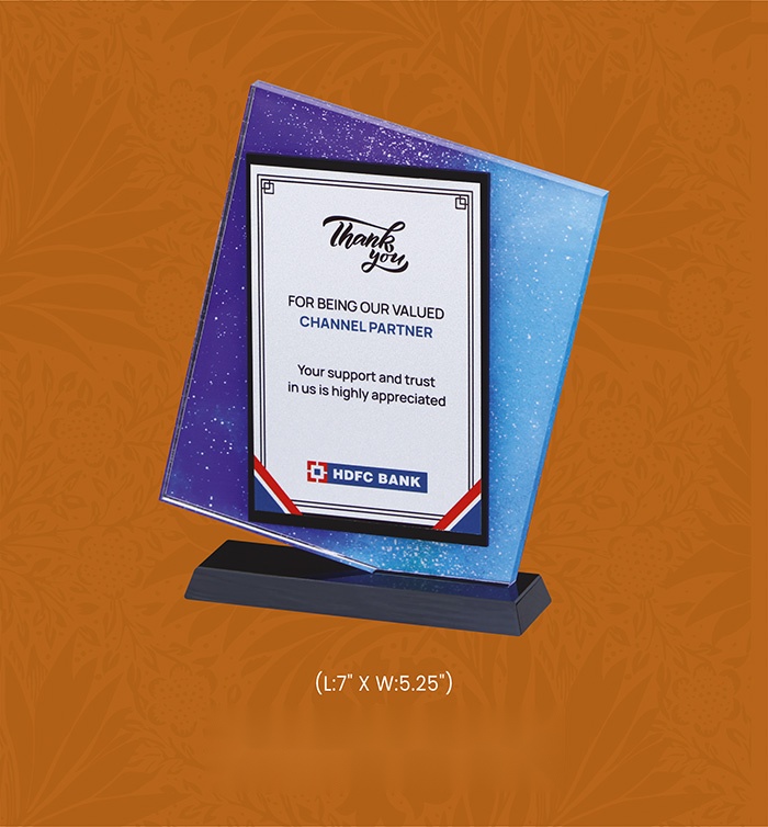 Acryic Awards with box