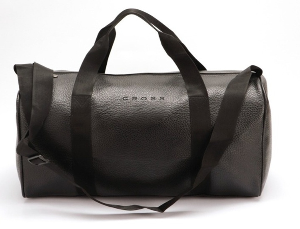 [63294] CROSS TRIMLO-DUFFLE BAG WITH POLYCOVER PACKING- BLACK SIZE : H : 11" x L : 18" x W : 7.5" Inch 