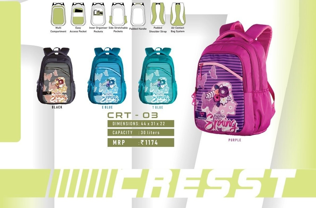 [63315] BACKPACK BAG 30L(44X31X22cm)