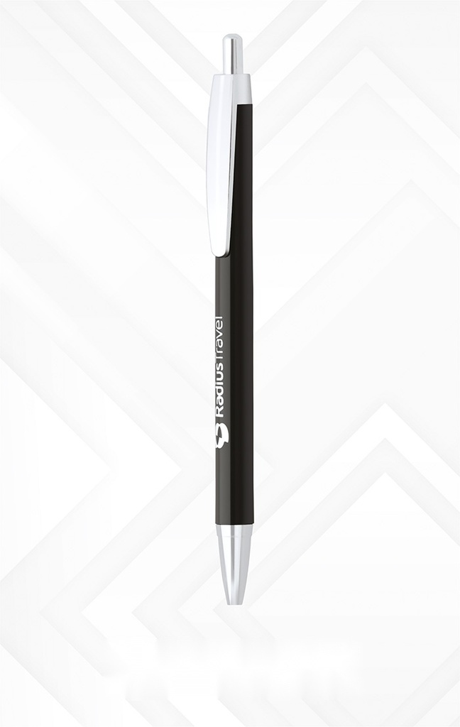 [63424] plastic ball pen with polycover packing
