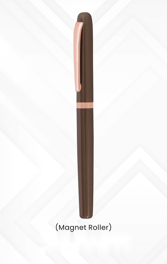 [63473] Metal ball pen with box (Magnet Roller)