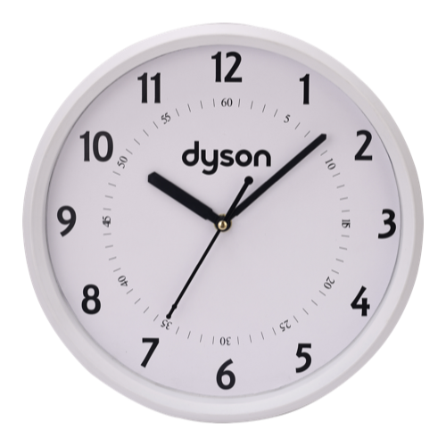 [60793] Dyson Wall Clock - Size: 9.75" Dial Size: 9"