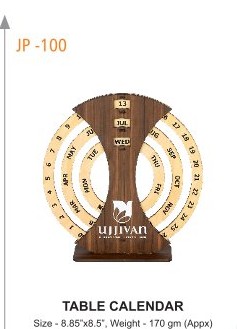 [64166] TABLE CALENDAR Size - 8.85x8.5""