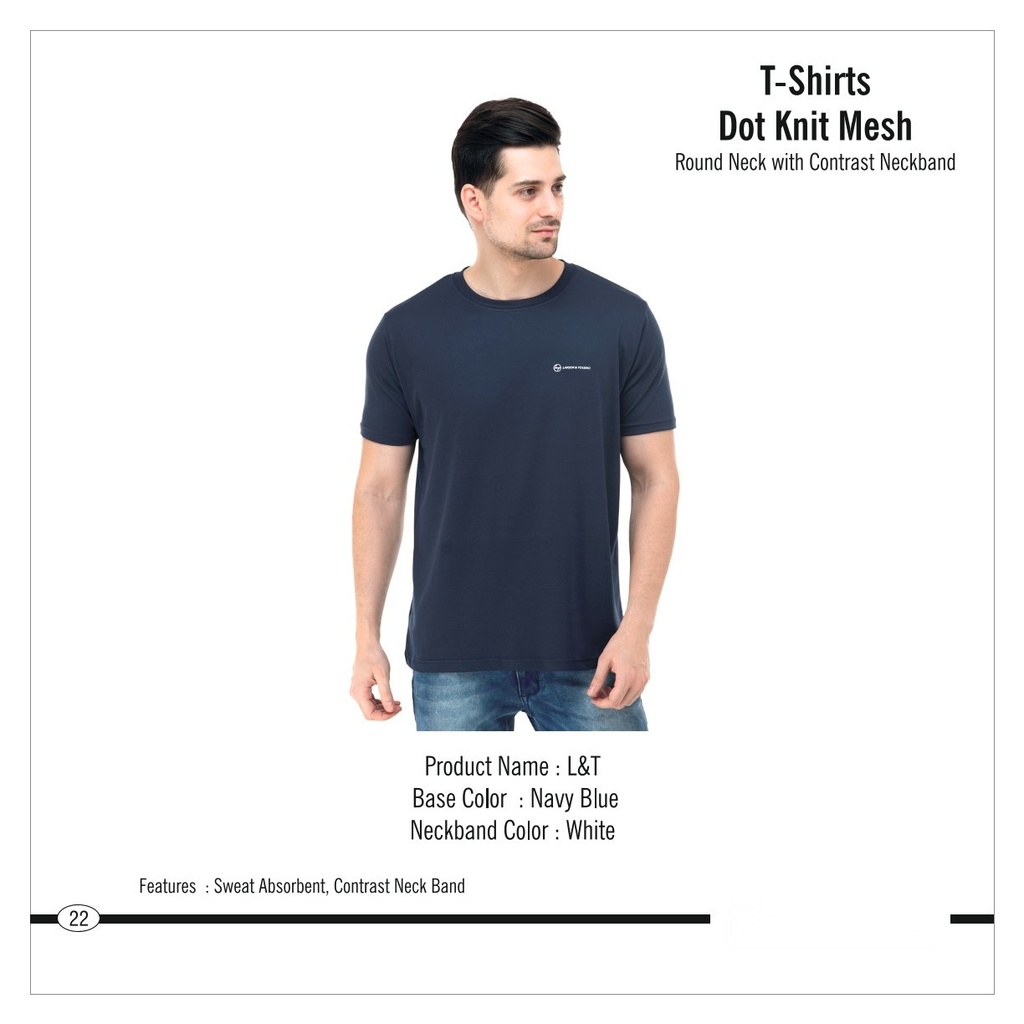 [64455] Round Neck T-Shirt