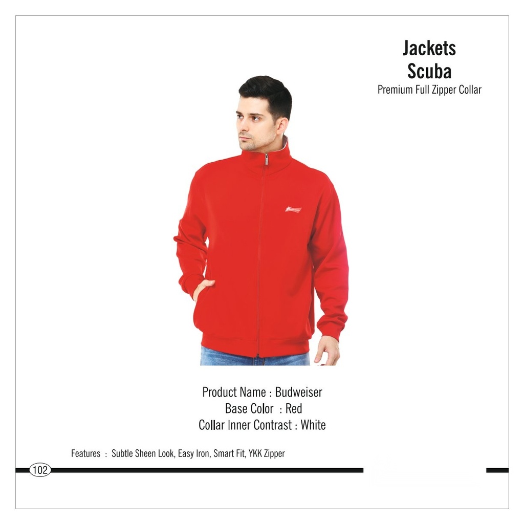 [64535] JACKET (Premium Full Zipper Collar)