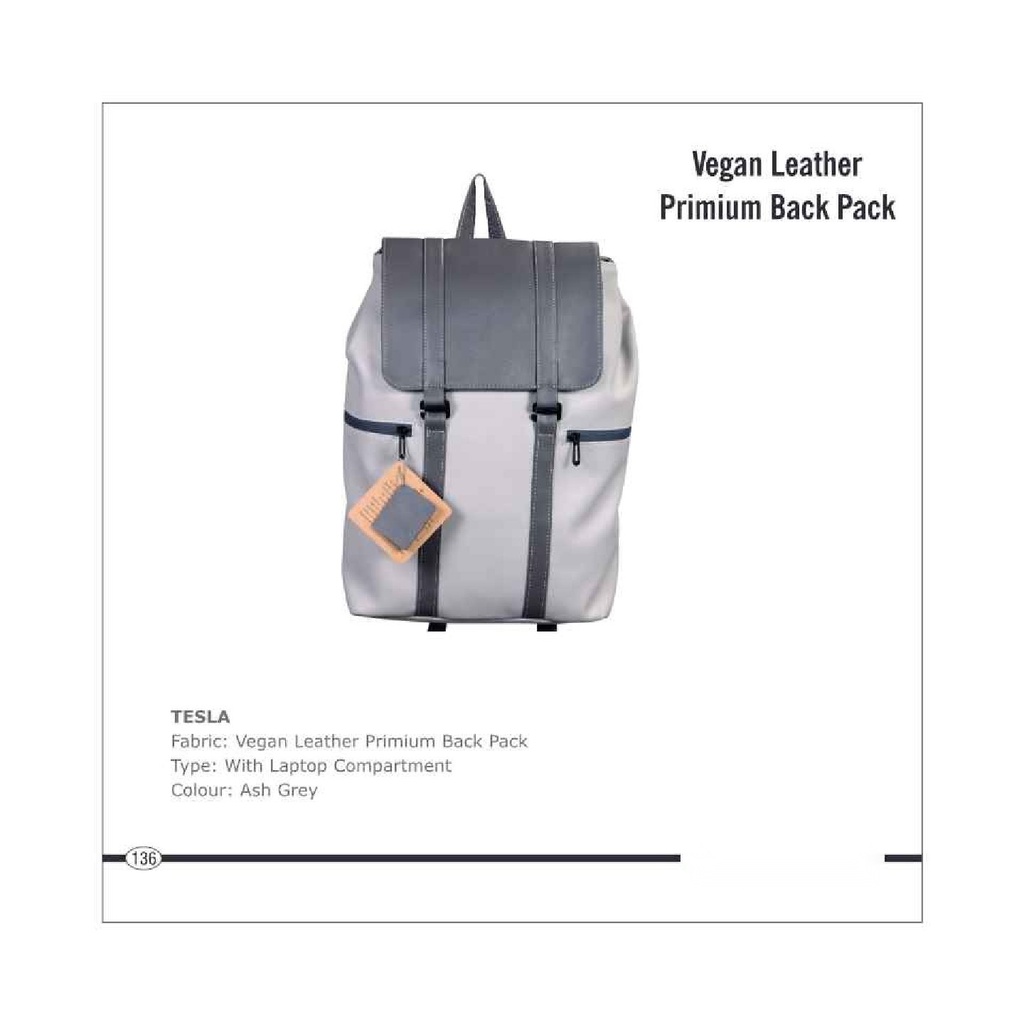 [64574] LEATHER PREMIUM BACK PACK