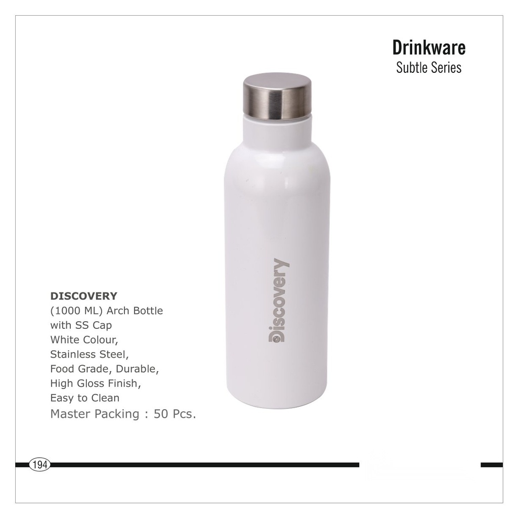 [64627] (1000 ML) Arch Bottle with SS Cap