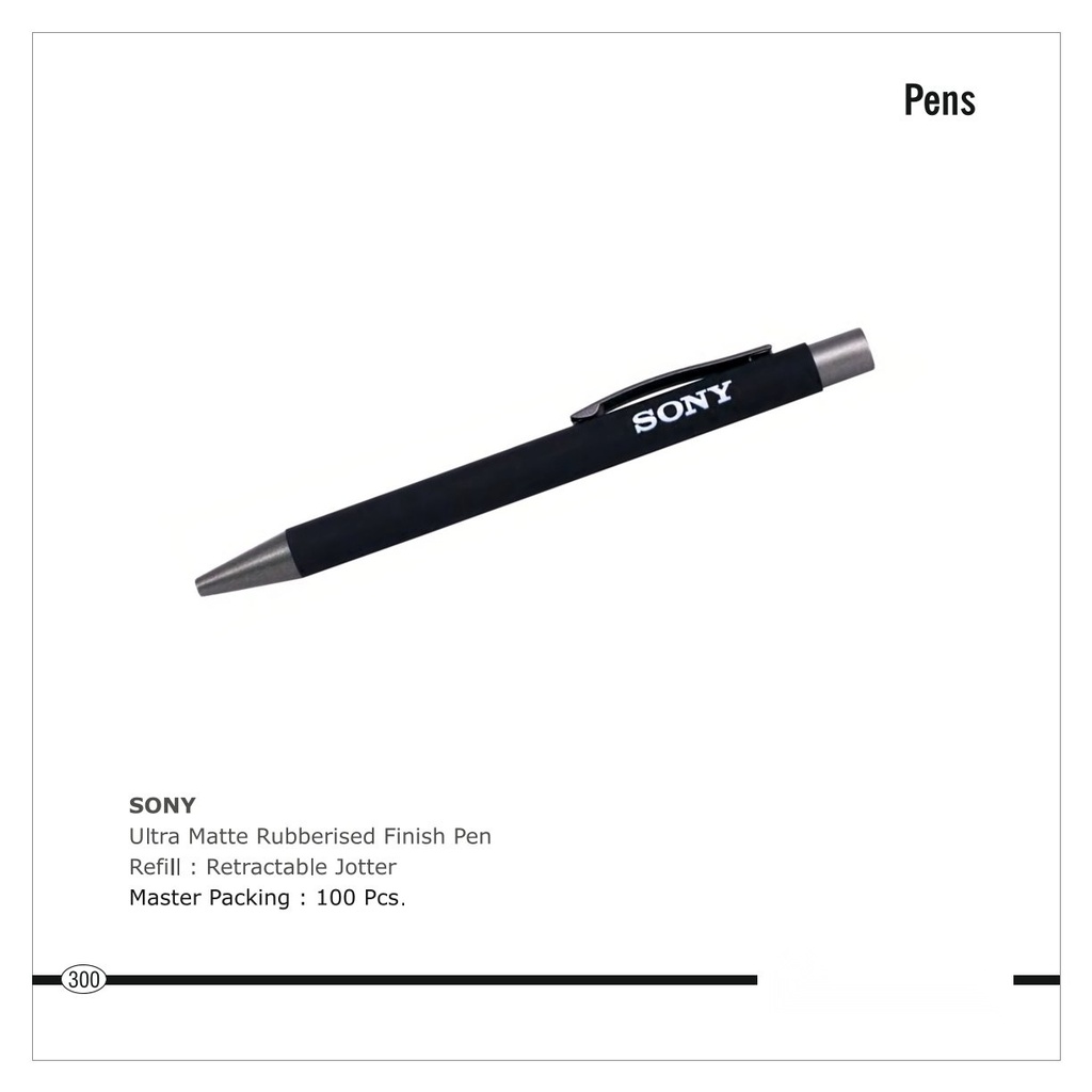 [64733] ULTRA MATTE RUBBERISED FINISH PEN
