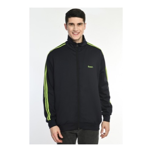 [61123] Jackets -Scuba Fabric, Premium Full Zipper With Double Side Piping