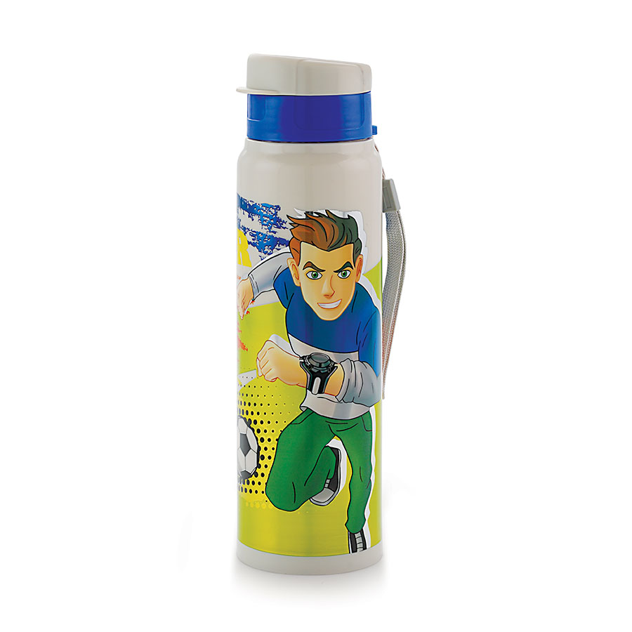 [61771] aqua big insulated water bottle (polycover)